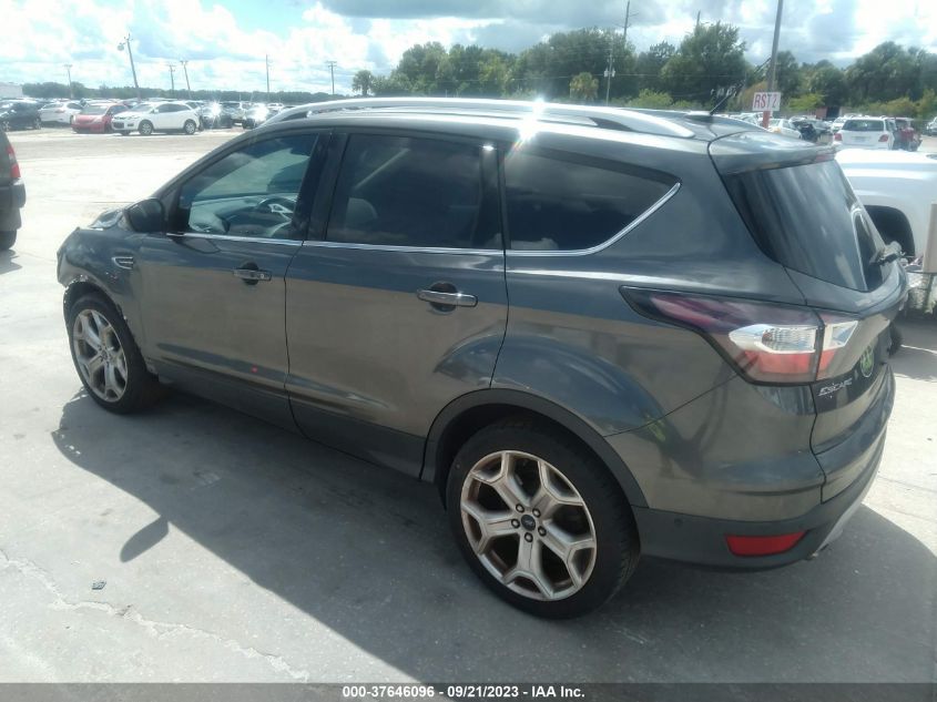 2017 FORD ESCAPE TITANIUM - 1FMCU0JD9HUC92492