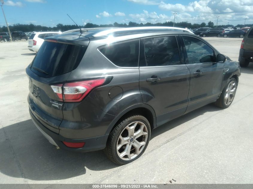 2017 FORD ESCAPE TITANIUM - 1FMCU0JD9HUC92492