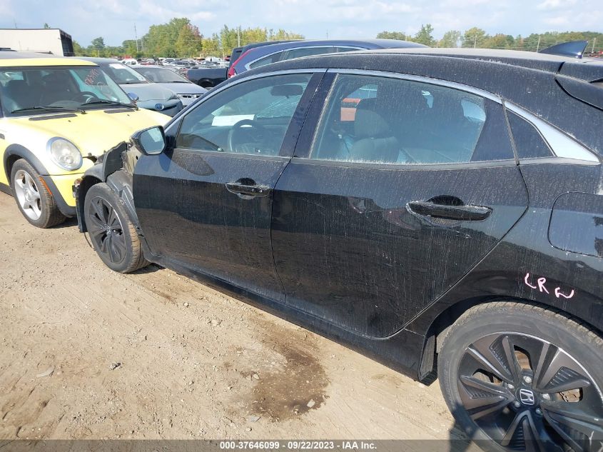 2018 HONDA CIVIC HATCHBACK EX SHHFK7H54JU211278