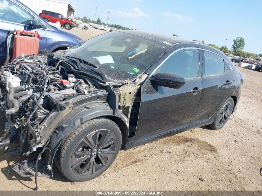 2018 HONDA CIVIC HATCHBACK EX SHHFK7H54JU211278