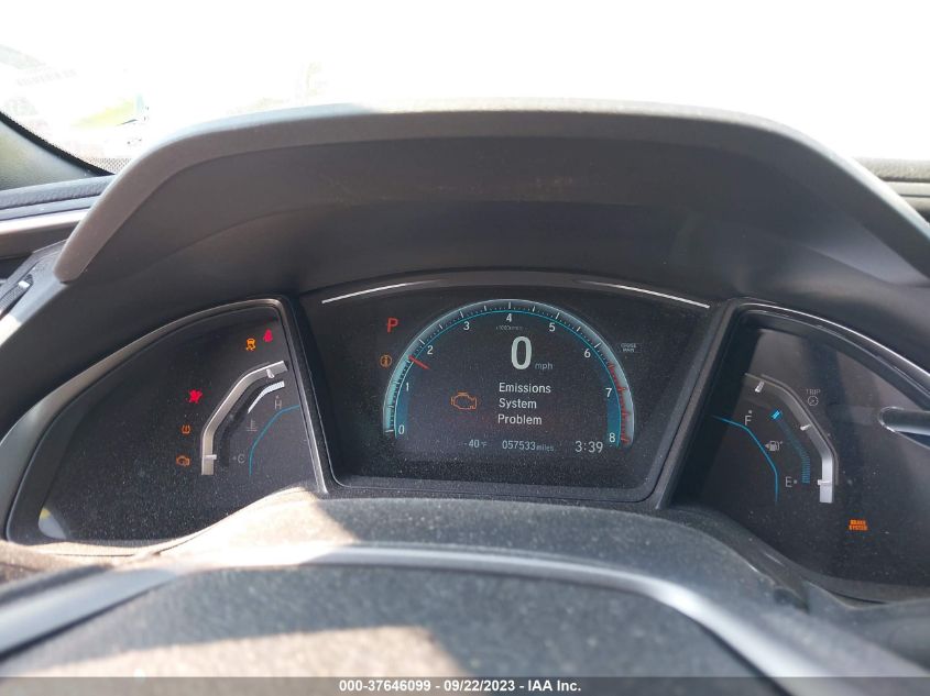 2018 HONDA CIVIC HATCHBACK EX SHHFK7H54JU211278