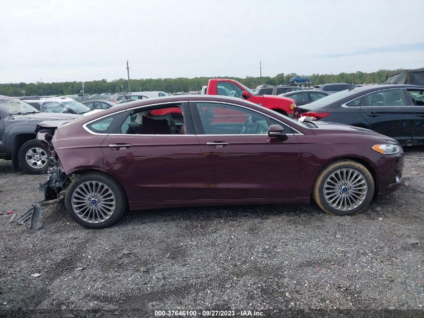 2013 FORD FUSION TITANIUM - 3FA6P0K95DR244935