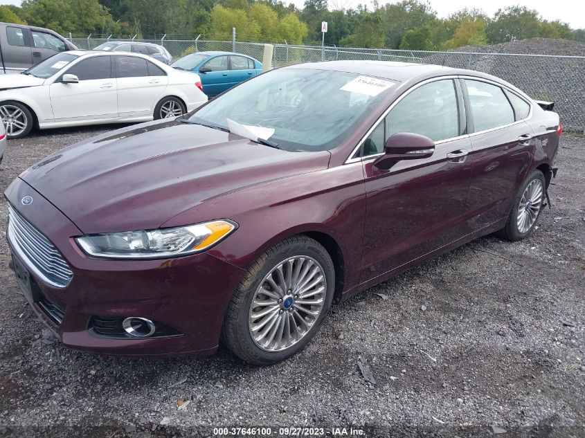 2013 FORD FUSION TITANIUM - 3FA6P0K95DR244935