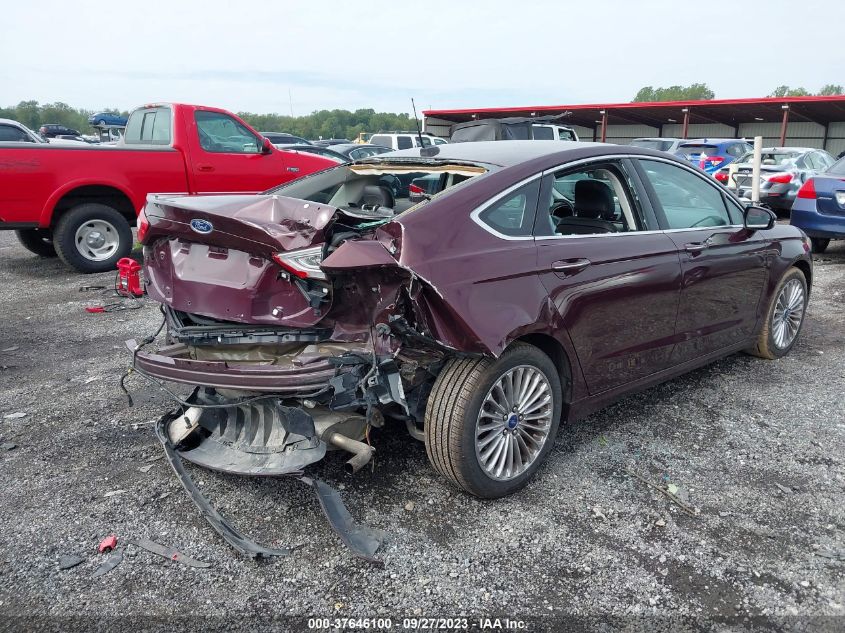 2013 FORD FUSION TITANIUM - 3FA6P0K95DR244935