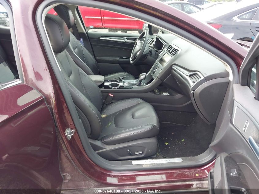 2013 FORD FUSION TITANIUM - 3FA6P0K95DR244935