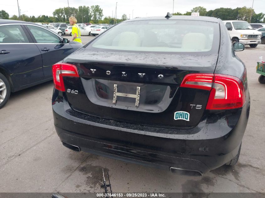 2014 VOLVO S60 T5 - YV1612FS1E2290816