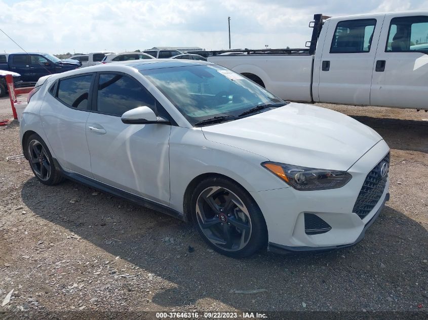 2019 HYUNDAI VELOSTER TURBO - KMHTH6AB3KU006553