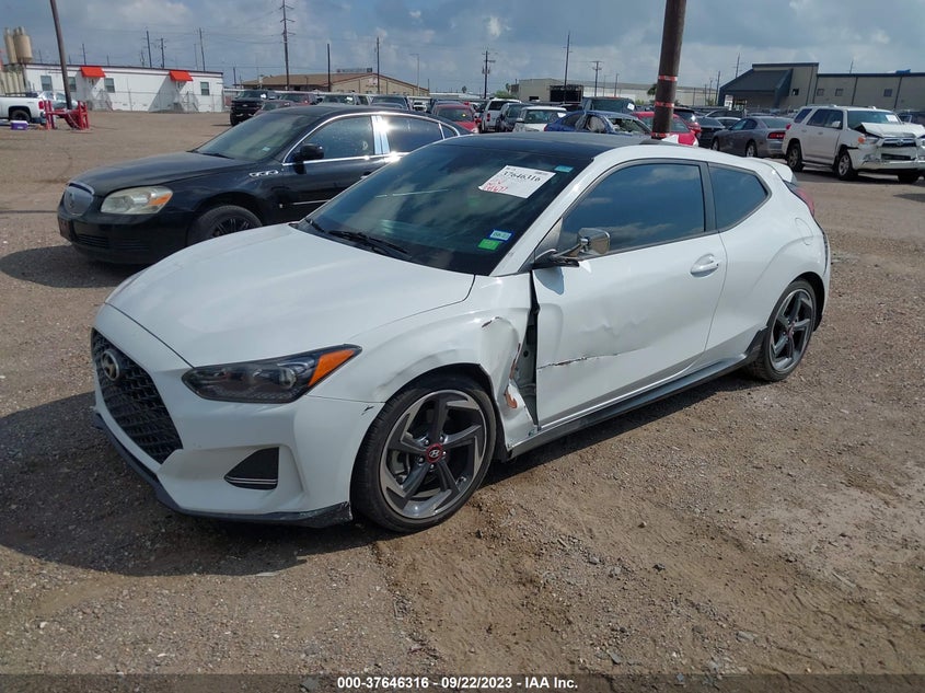 VIN KMHTH6AB3KU006553 2019 HYUNDAI VELOSTER TURBO