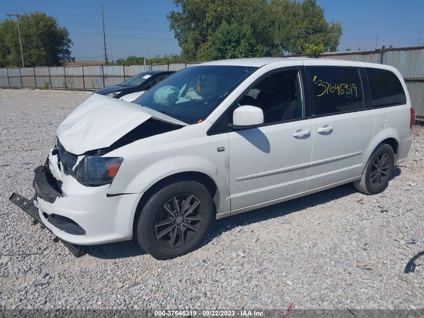 2014 DODGE GRAND CARAVAN SE 30TH ANNIVERSARY - 2C4RDGBG7ER302056