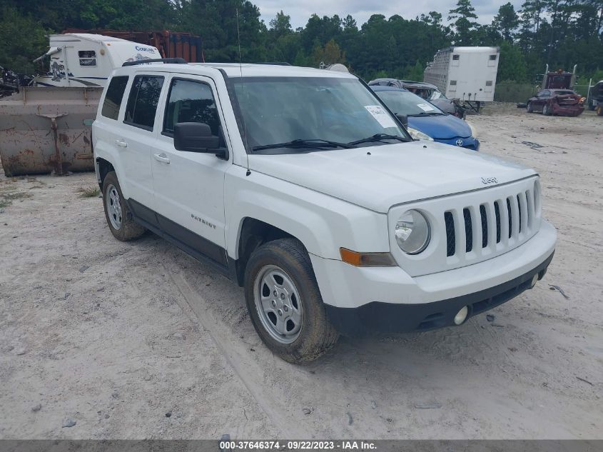 2016 JEEP PATRIOT SPORT - 1C4NJPBB9GD770629