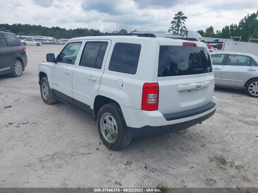 2016 JEEP PATRIOT SPORT - 1C4NJPBB9GD770629