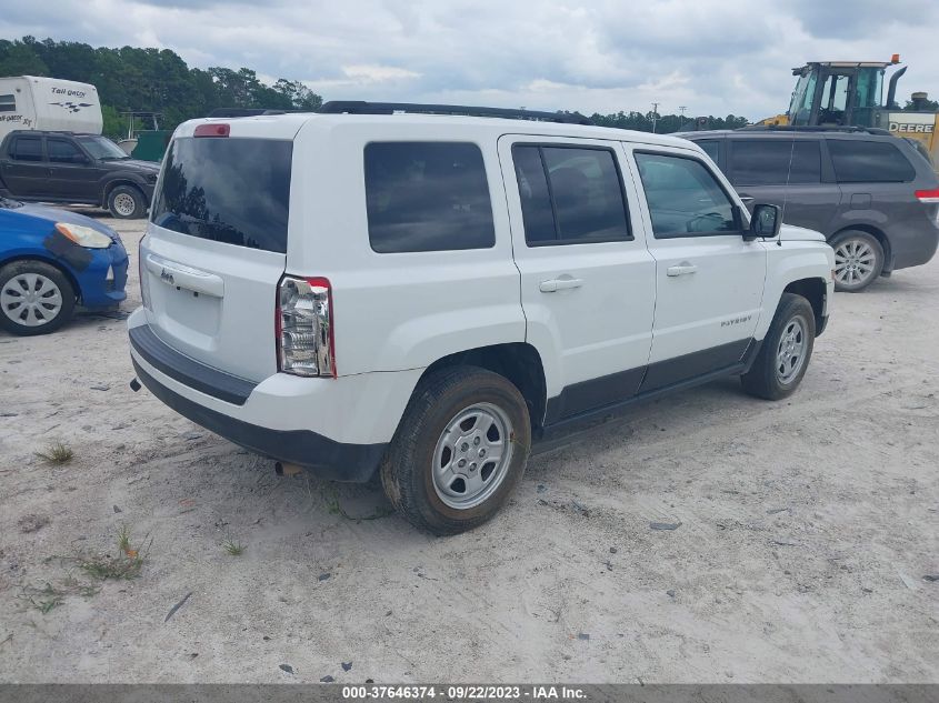 2016 JEEP PATRIOT SPORT - 1C4NJPBB9GD770629