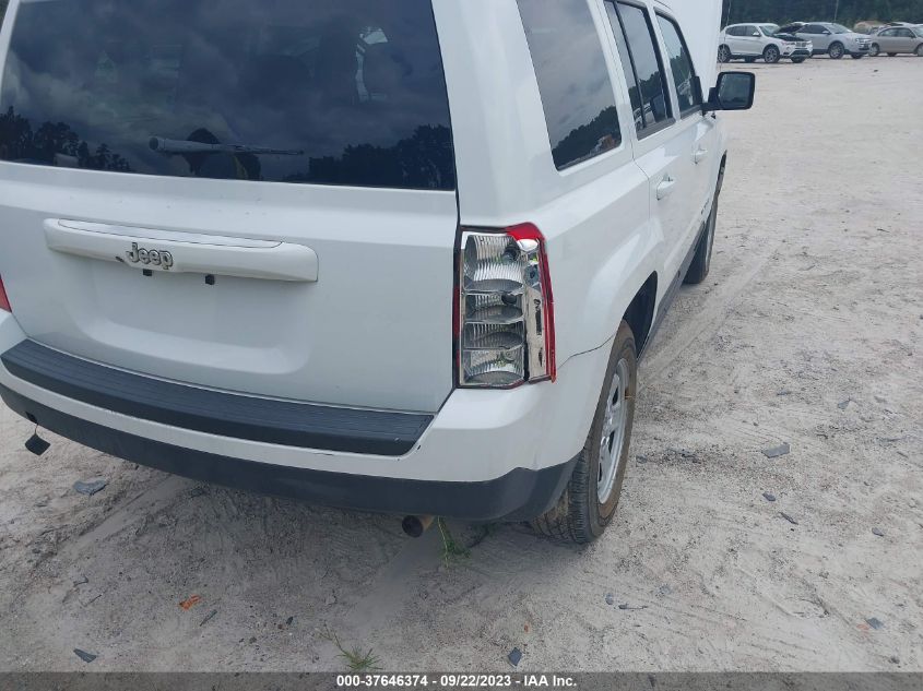 2016 JEEP PATRIOT SPORT - 1C4NJPBB9GD770629