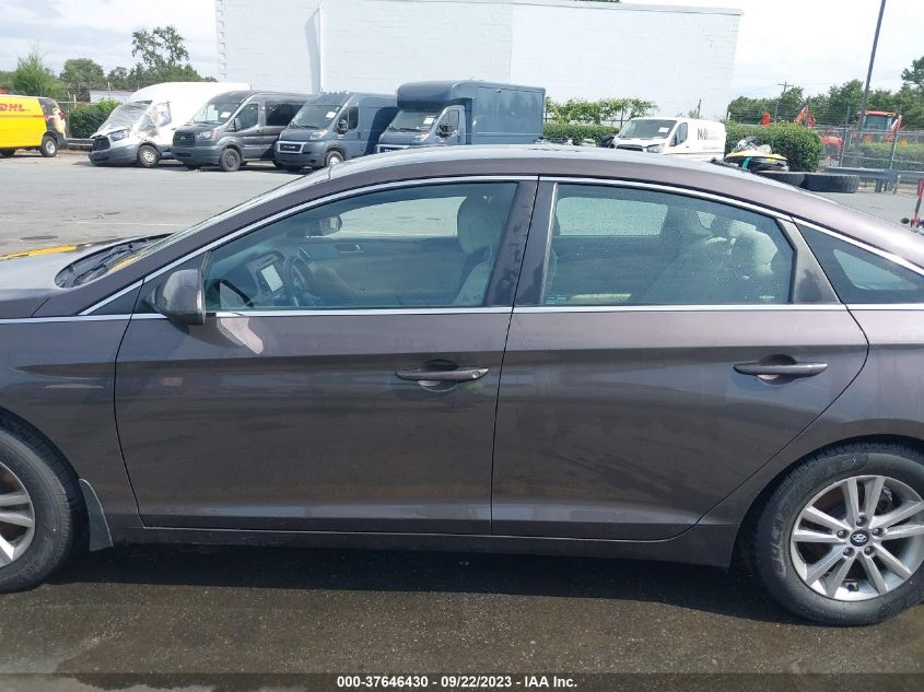 2016 HYUNDAI SONATA 2.4L SE - 5NPE24AF8GH404560