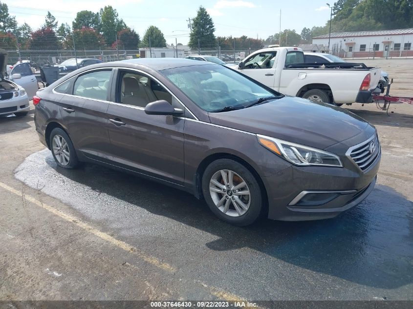 2016 HYUNDAI SONATA 2.4L SE - 5NPE24AF8GH404560