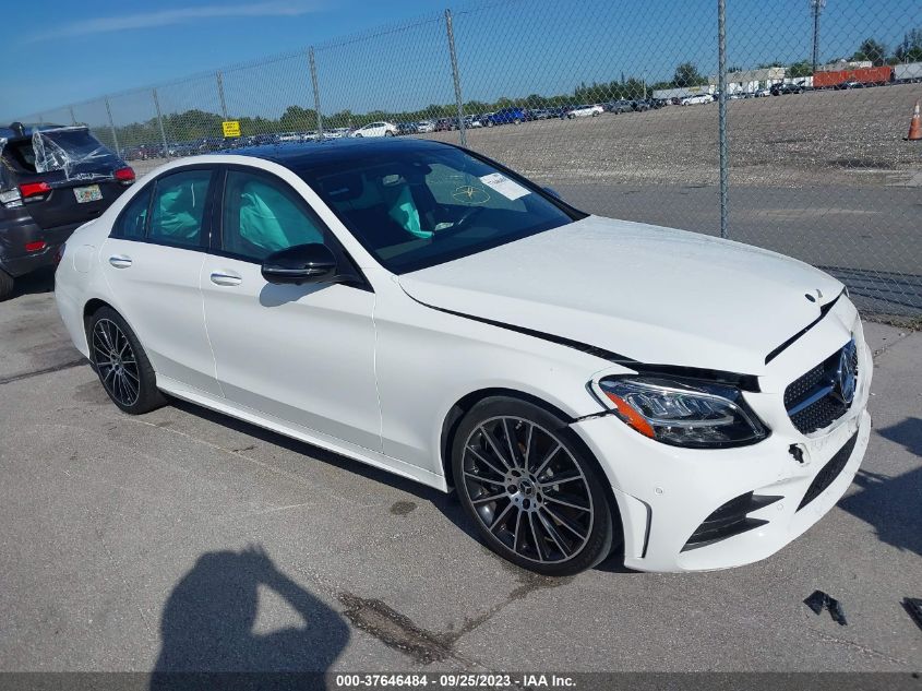 2020 MERCEDES-BENZ C-CLASS C 300 - W1KWF8DB2LR595359