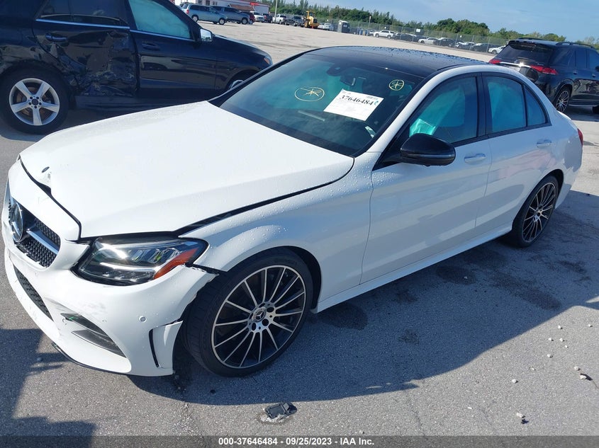 VIN W1KWF8DB2LR595359 2020 MERCEDES-BENZ C-CLASS C 300