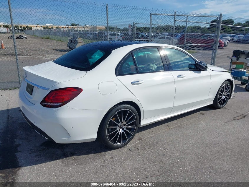 VIN W1KWF8DB2LR595359 2020 MERCEDES-BENZ C-CLASS C 300