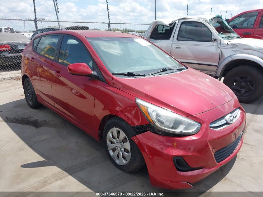2017 HYUNDAI ACCENT SE - KMHCT5AE6HU3634
