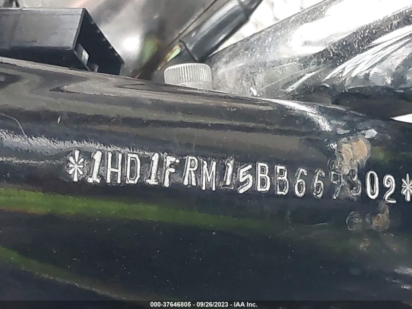 2011 HARLEY-DAVIDSON FLHRC 1HD1FRM15BB669302
