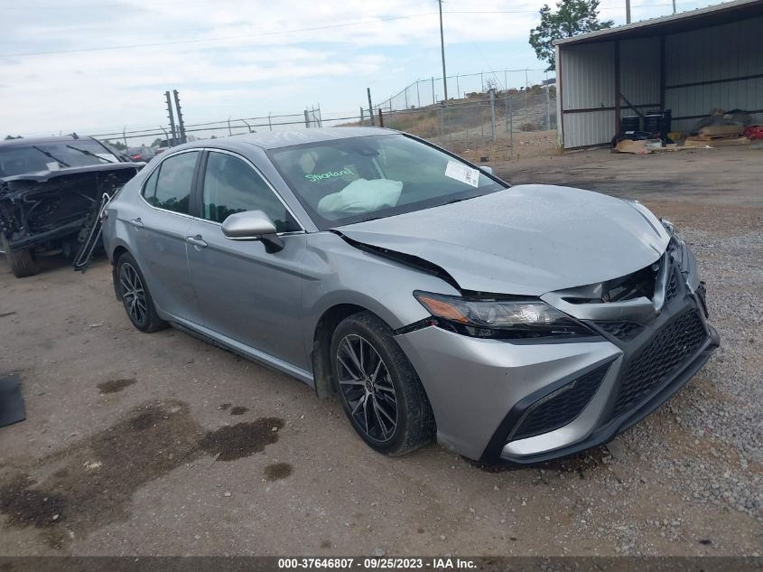 2022 TOYOTA CAMRY SE/SE NIGHT SHADE - 4T1G11AK6NU63275