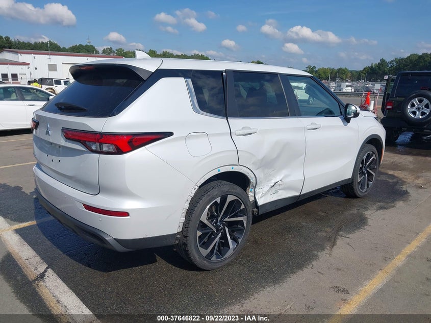 VIN JA4J3TA80NZ032302 2022 MITSUBISHI OUTLANDER ES