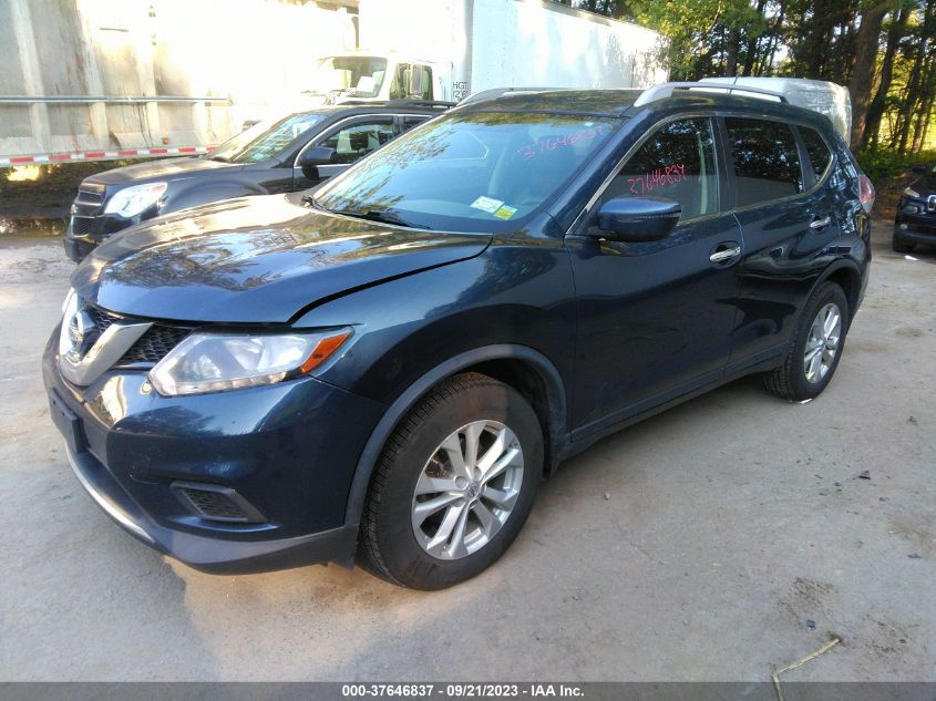 2016 NISSAN ROGUE SV - KNMAT2MV7GP611657