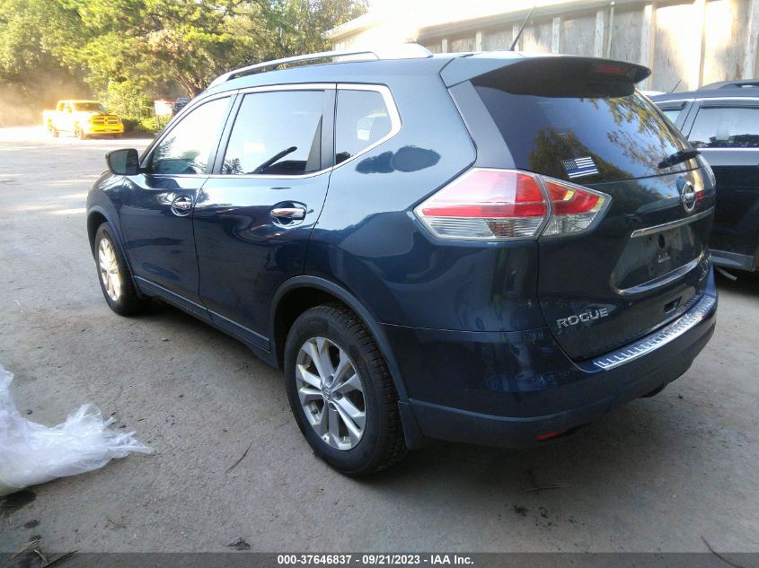 2016 NISSAN ROGUE SV - KNMAT2MV7GP611657