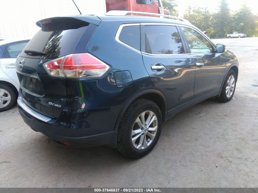 2016 NISSAN ROGUE SV - KNMAT2MV7GP611657
