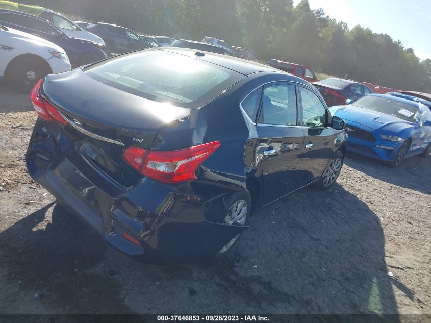 2016 NISSAN SENTRA SR/SL/S/SV/FE+ S - 3N1AB7AP7GL649863