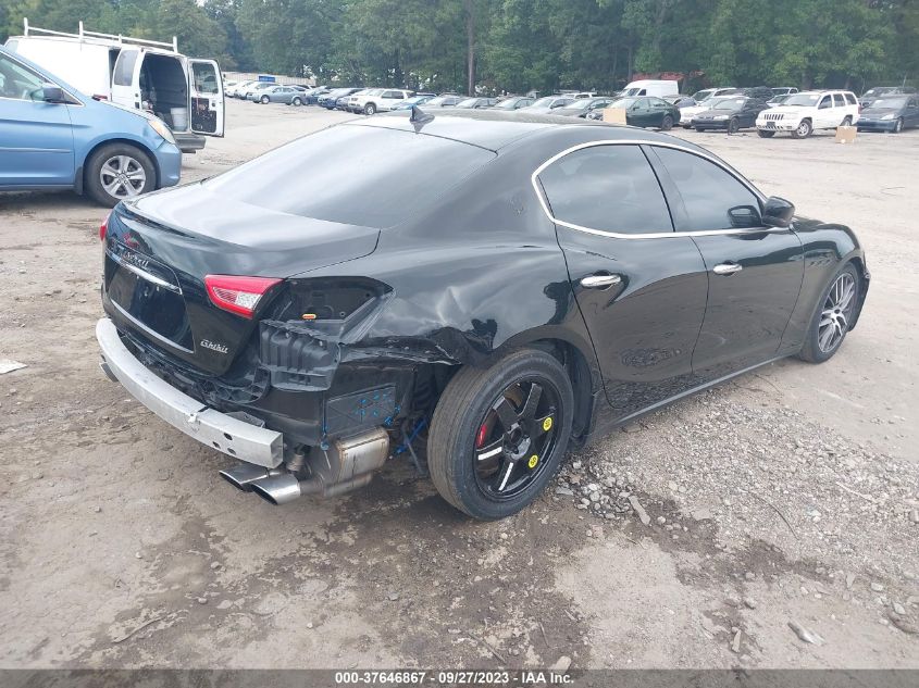 2015 MASERATI GHIBLI S Q4 ZAM57RTA9F1149676