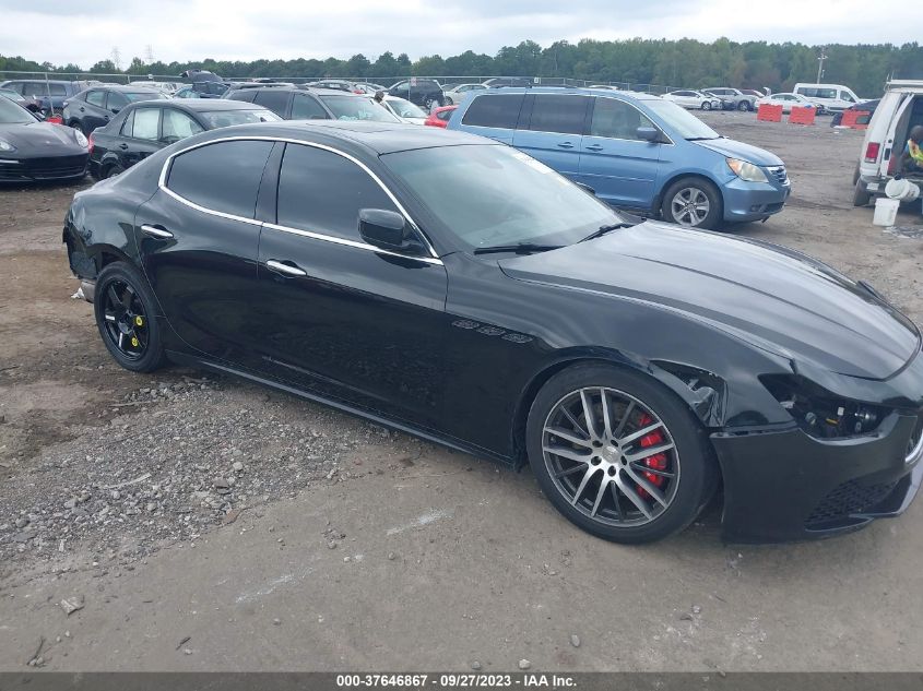 2015 MASERATI GHIBLI S Q4 ZAM57RTA9F1149676