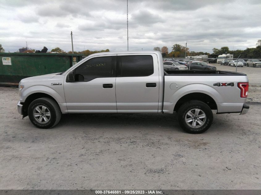 2017 FORD F-150 XL/XLT - 1FTEW1E83HFA87524