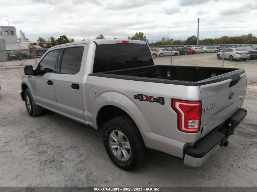 2017 FORD F-150 XL/XLT - 1FTEW1E83HFA87524