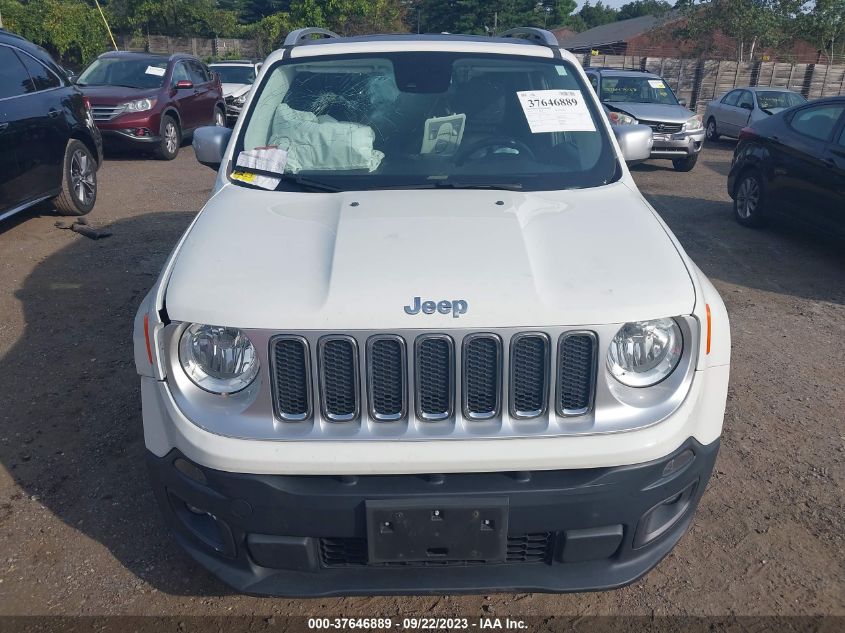 2016 JEEP RENEGADE LIMITED - ZACCJBDT1GPC62754