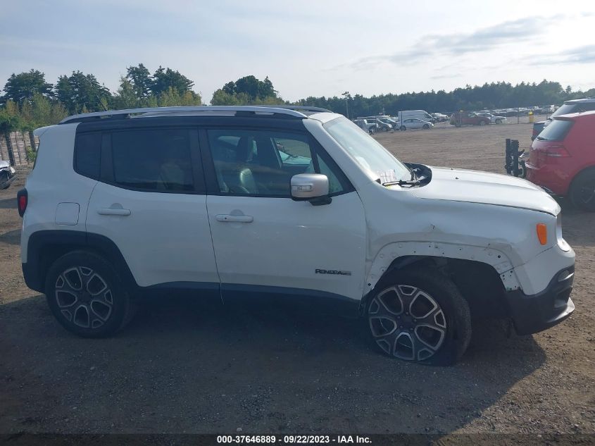 2016 JEEP RENEGADE LIMITED - ZACCJBDT1GPC62754