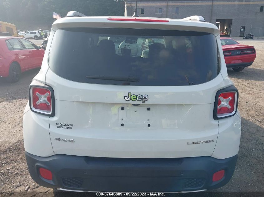 2016 JEEP RENEGADE LIMITED - ZACCJBDT1GPC62754