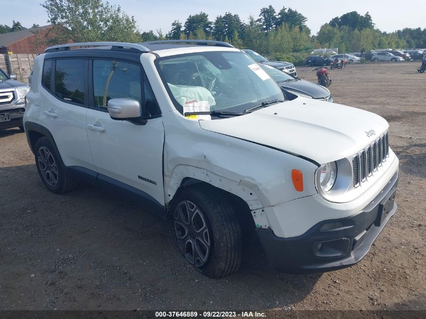 2016 JEEP RENEGADE LIMITED - ZACCJBDT1GPC62754