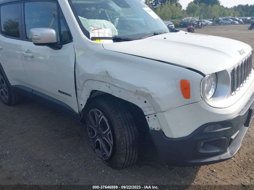 2016 JEEP RENEGADE LIMITED - ZACCJBDT1GPC62754
