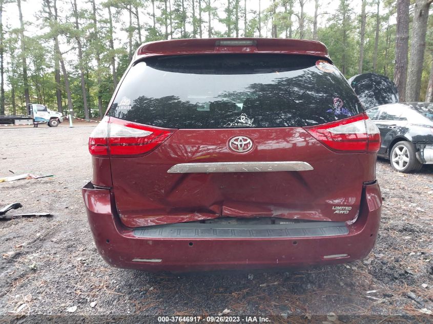 2015 TOYOTA SIENNA LTD/XLE/XLE PREMIUM - 5TDDK3DC0FS100025