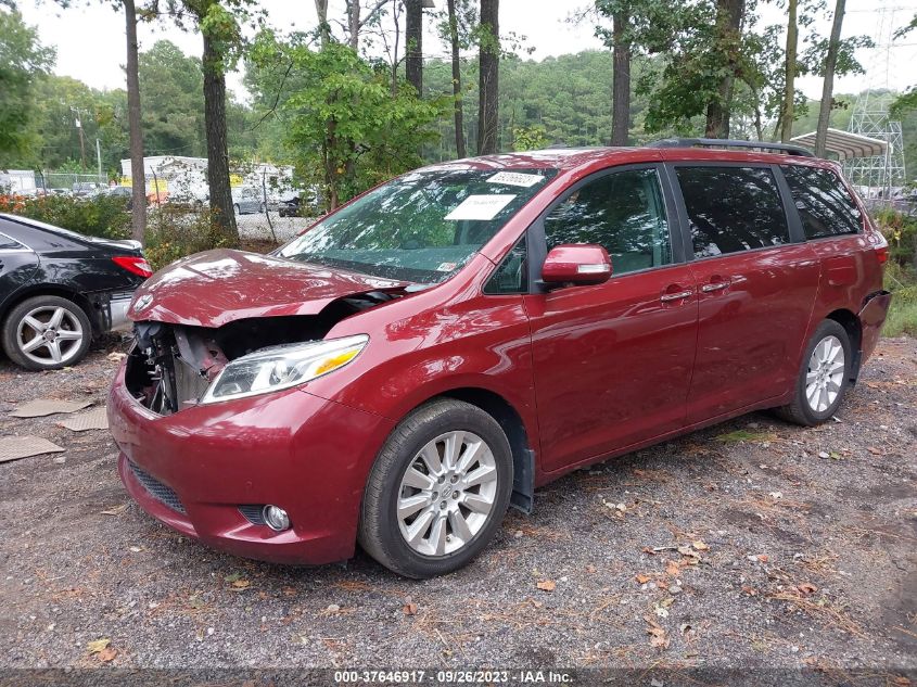 2015 TOYOTA SIENNA LTD/XLE/XLE PREMIUM - 5TDDK3DC0FS100025