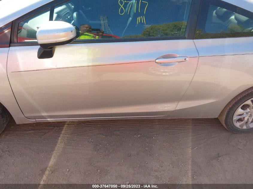 2015 HONDA CIVIC COUPE LX - 2HGFG3B50FH509740