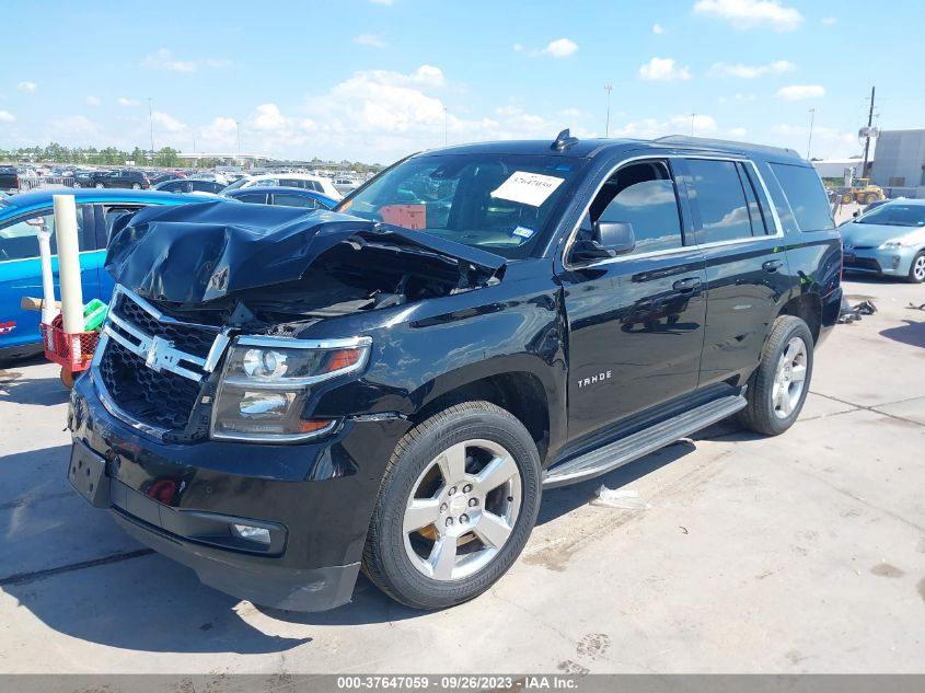 2016 CHEVROLET TAHOE LT - 1GNSCBKC2GR318590