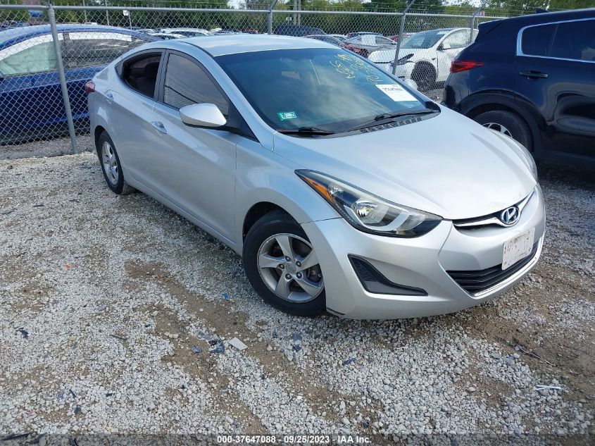 2015 HYUNDAI ELANTRA SE - 5NPDH4AE0FH570491