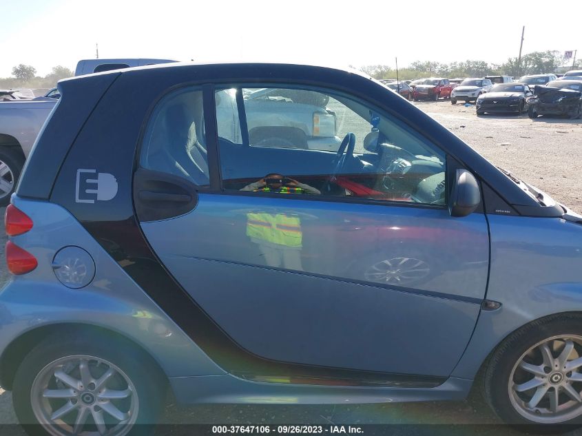 2014 SMART FORTWO ELECTRIC DRIVE PASSION - WMEEJ9AA1EK792767