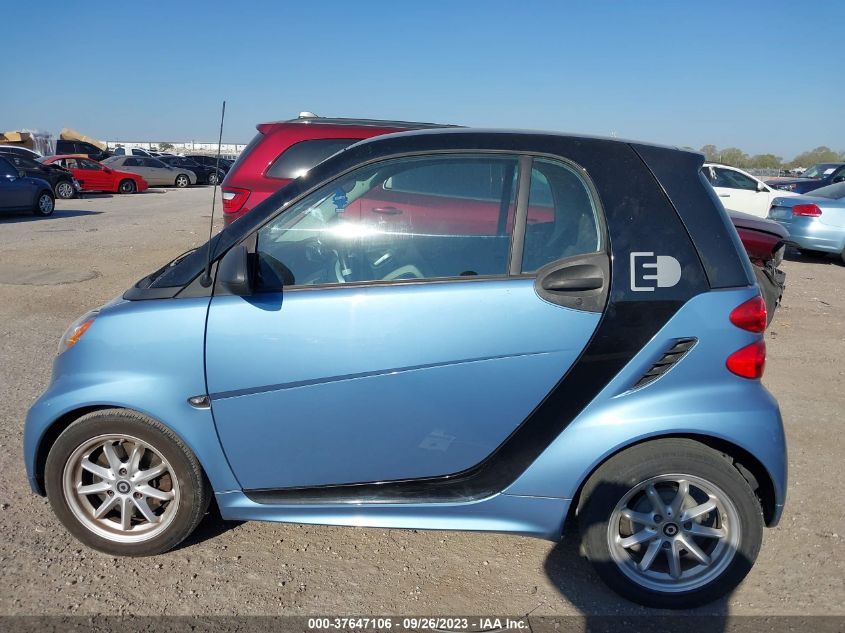 2014 SMART FORTWO ELECTRIC DRIVE PASSION - WMEEJ9AA1EK792767