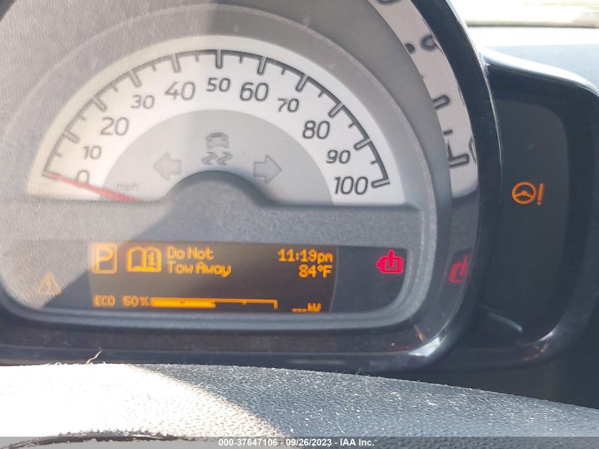 2014 SMART FORTWO ELECTRIC DRIVE PASSION - WMEEJ9AA1EK792767