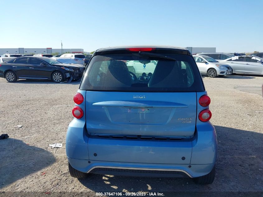 2014 SMART FORTWO ELECTRIC DRIVE PASSION - WMEEJ9AA1EK792767