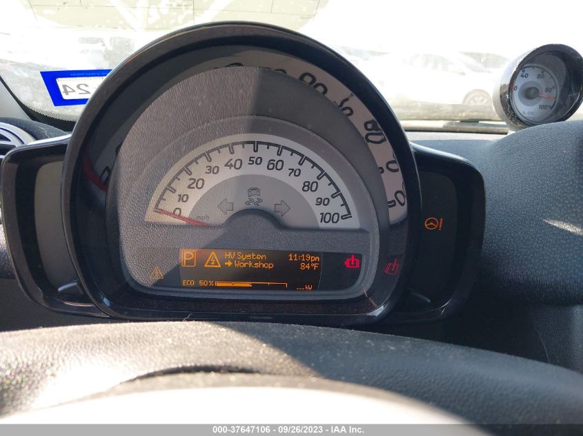 2014 SMART FORTWO ELECTRIC DRIVE PASSION - WMEEJ9AA1EK792767