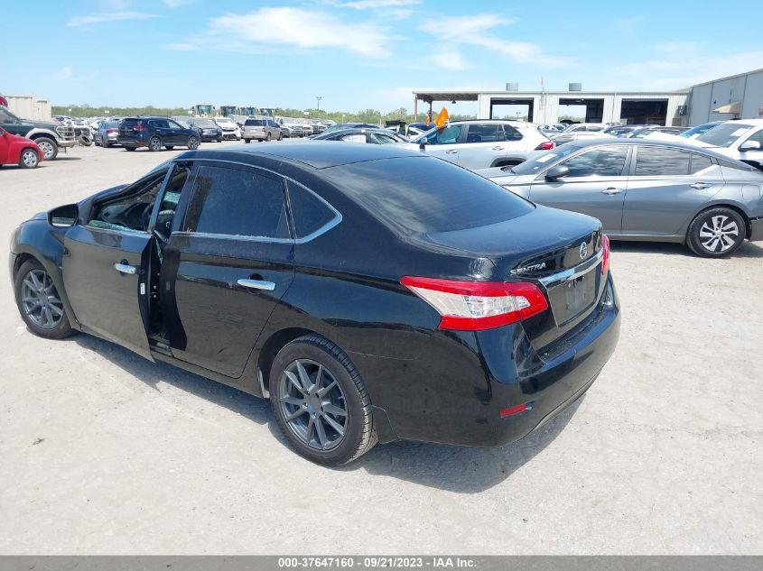 2015 NISSAN SENTRA S - 3N1AB7AP6FY360958